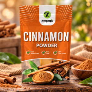 ZORGANIC CINNAMON POWDER - 120g