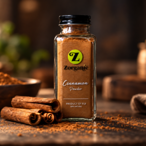 ZORGANIC CINNAMON POWDER (GLASS JAR) -120G
