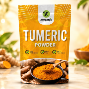 ZORGANIC TURMERIC POWDER -100G